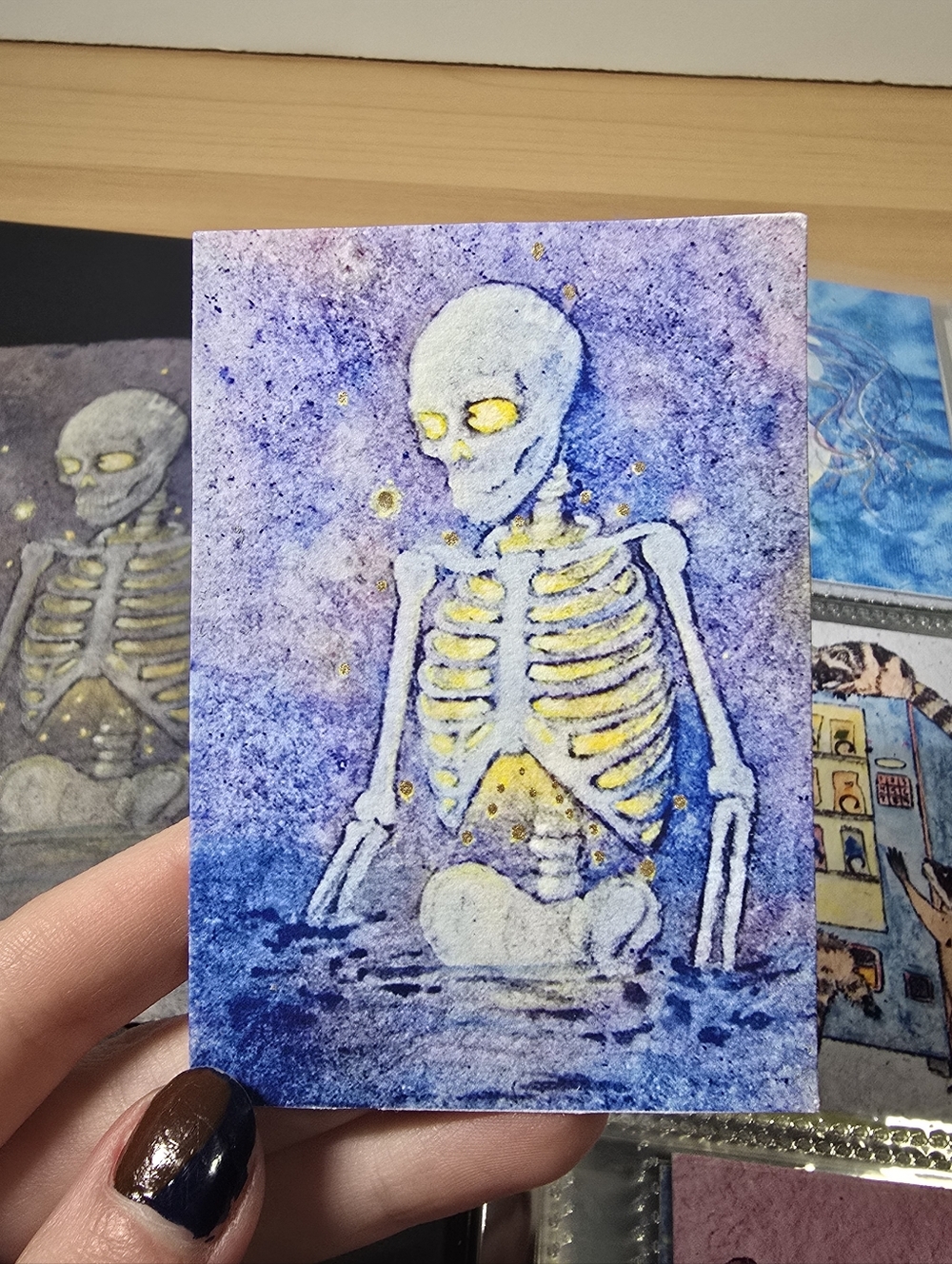ACEO Art Card Print - Firefly